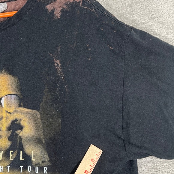 Maxwell The Night Tour T-Shirt Bleach Dyed Graphic Tee Mens 2XL R&B Music - Picture 3 of 10